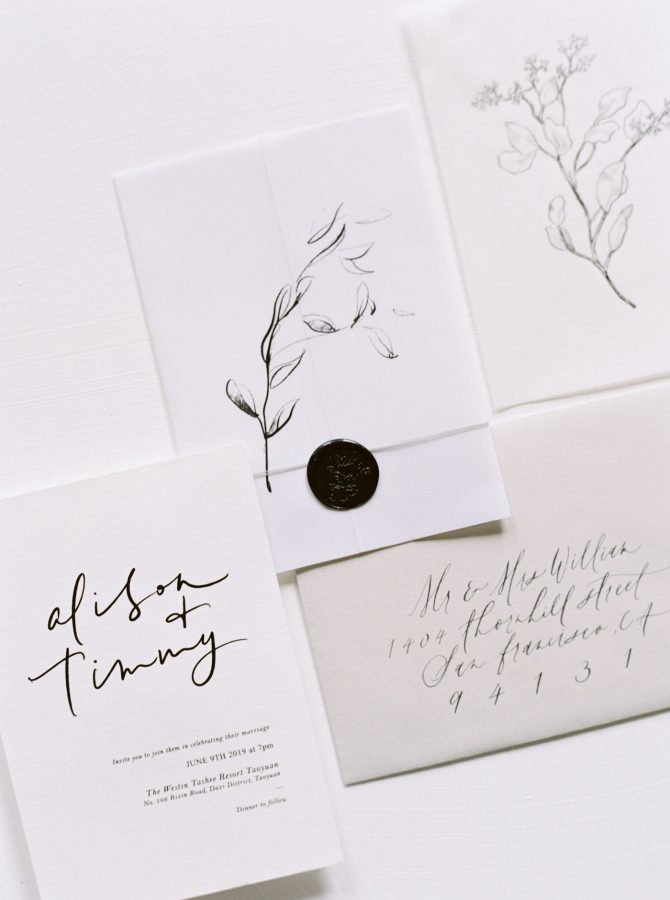 Tinge & Flourish Calligraphy