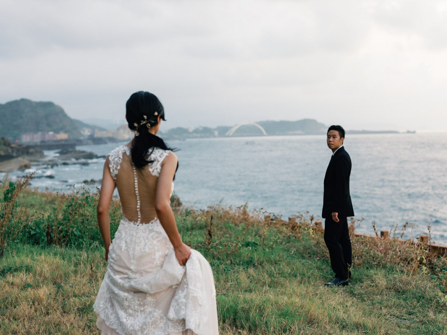 潮境公園 北海岸 婚紗 婚紗 mark hong 攝影師